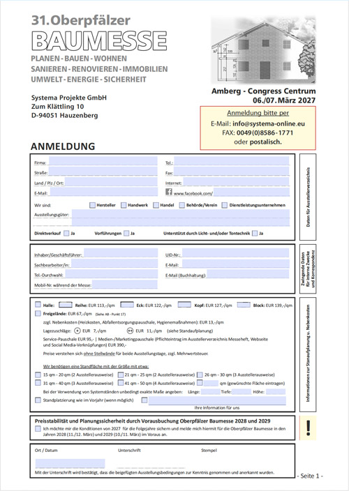 thump anmeldung 2027